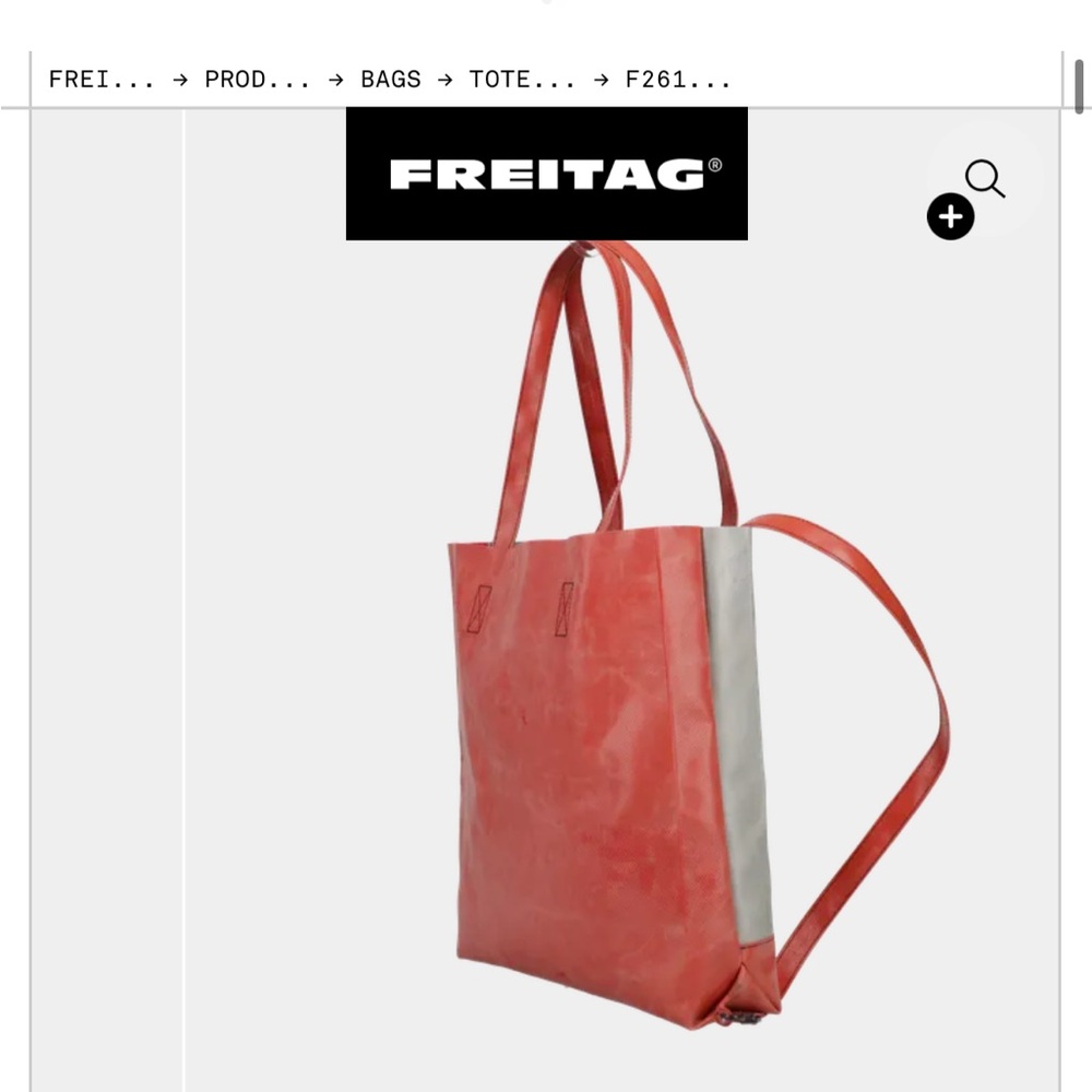 Freitag Maurice backable Tote Bag small